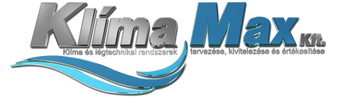 Klíma Max Kft. weboldala